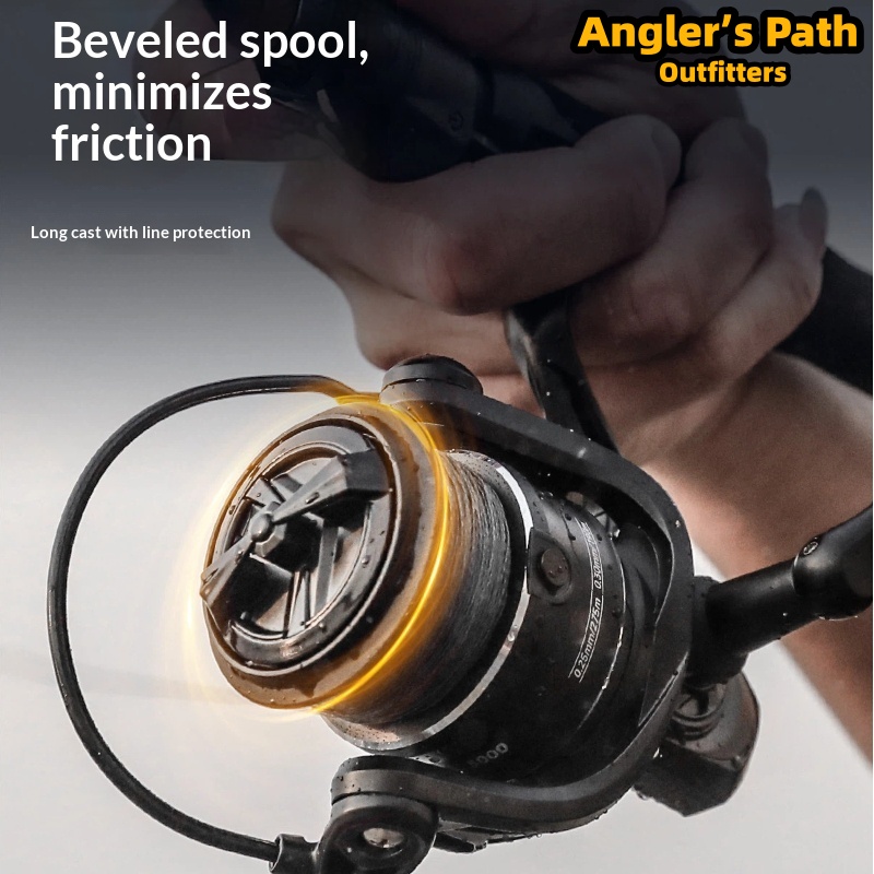 Ice Fishing Line - Handing M1Pro Spinning Reel Smooth Metal