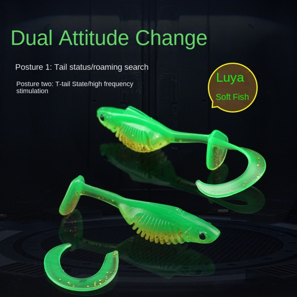 10PCS PVC Fishing Soft Lures 6 - огляд і ціна Ice Fishing Line