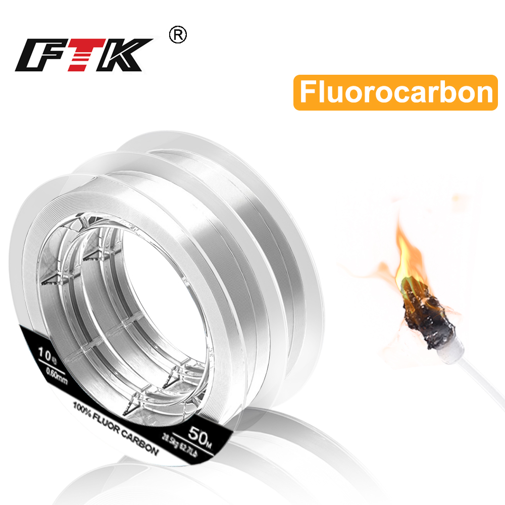 100% Carbon Fiber Fishing Line - огляд і ціна Fluorocarbon Line