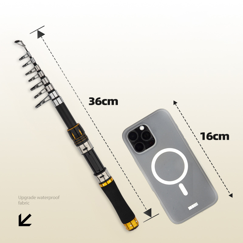 Carbon Fiber Fishing Rod 2.1m  - огляд і ціна Freshwater Line