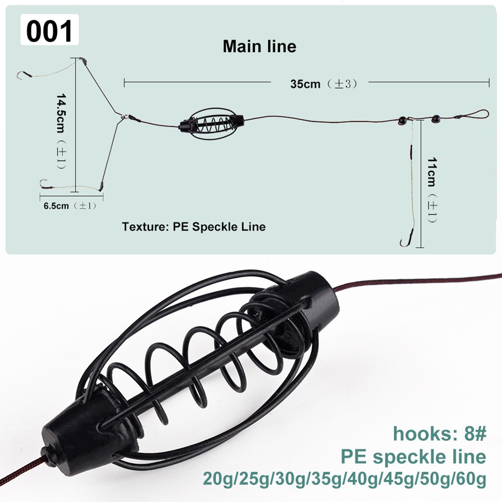 1PCS Carp Fishing Feeder Europ - огляд і ціна Monofilament Line